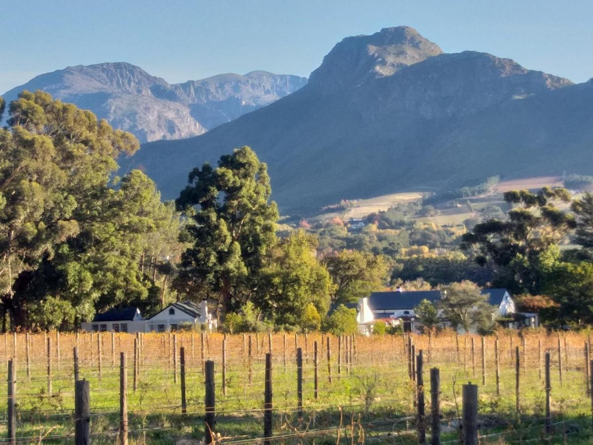 L'Auberge Chanteclair Franschhoek Kültér fotó