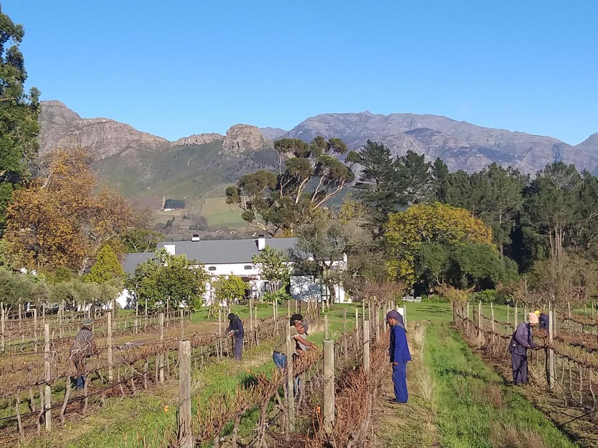 L'Auberge Chanteclair Franschhoek Kültér fotó